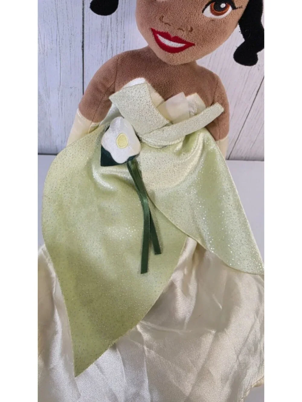 DISNEY STORE TIANA PLUSH DOLL 20